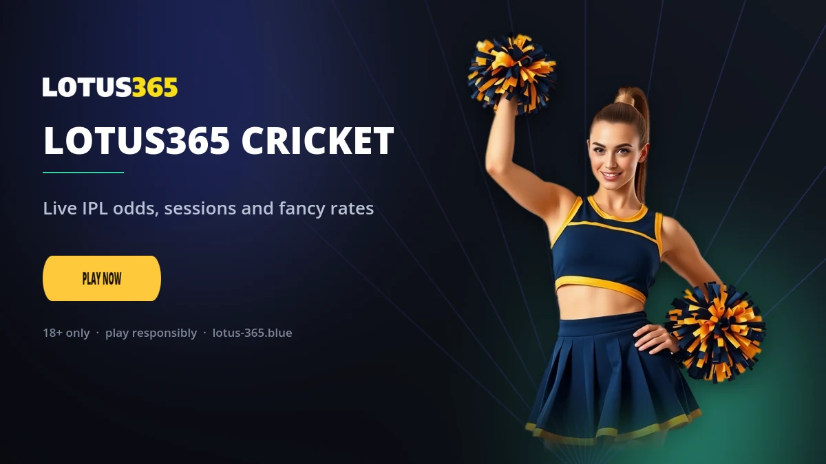 Lotus365 cricket live odds and IPL match markets for players in India